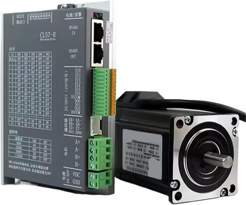 RS485 23 Stepper Motor 2.2N.m 4A 2 Phase Closed Loop Stepper Motor with Driver kit LC57H280+CL57R in Saudi Arabia