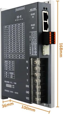 DC Servo Canopen 750W DC48V-80V 19A 3000RPM 2500 LINE GUTEREAL DC SERVO مع برنامج التشغيل 8OM02430DC +DS-C750W in Saudi Arabia