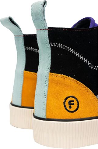 Vulcan High Top Sneakers - Comfortable Retro Basketball Fashion Sneakers. Trendy Hi-Top Shoes for Men and Women in Saudi Arabia