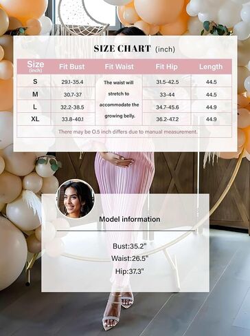 Pink Maternity Dresses for Baby Shower, Off The Shoulder Pregnancy Photoshoot Maxi Gown for Women in Saudi Arabia