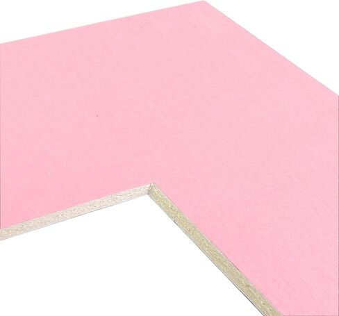 Craig Frames B102 Pre-Cut Mat Board for 12x18 Print, 18x24, Hollyhock Pink in Saudi Arabia