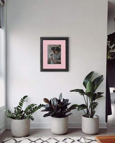 Craig Frames B102 Pre-Cut Mat Board for 12x18 Print, 18x24, Hollyhock Pink in Saudi Arabia