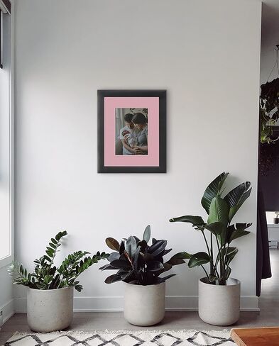 Craig Frames B102 Pre-Cut Mat Board for 12x18 Print, 18x24, Hollyhock Pink in Kuwait