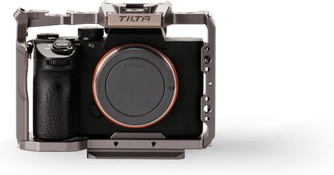 Tilta A7/A9 Series Kit C (Gray) | قفص الكاميرا الكامل متوافق مع Sony A7 ، A7 II ، A7 III ، A7S ، A7S II ، A7R ، A7R II ، A7R III ، A9 | مقابض ، تشغيل/إيقاف الكابلات ، محول HDMI المشمل | TA-T17-C-G in Saudi Arabia