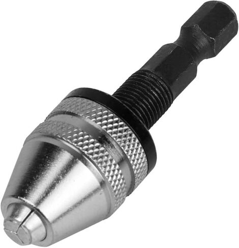 3pcs 1/4" Keyless Drill Bit Chuck Hex Shank Adapter Converter Quick Change 0.3-3.4mm Fit for Dremel Tools Chuck in Saudi Arabia