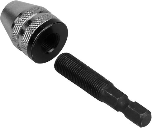 3pcs 1/4" Keyless Drill Bit Chuck Hex Shank Adapter Converter Quick Change 0.3-3.4mm Fit for Dremel Tools Chuck in Saudi Arabia