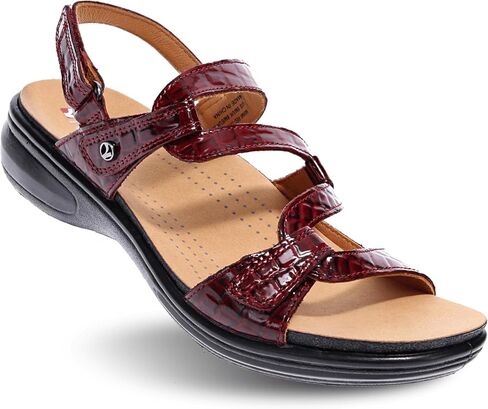 Revere Woman Miami Leather Sandals in Saudi Arabia