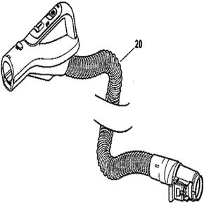 Kenmore KC94PEEJZPUM Vacuum Hose Assembly Genuine Original Equipment Manufacturer (OEM) part