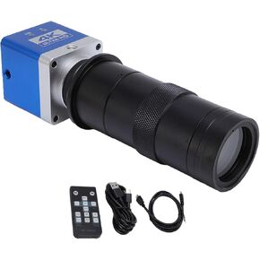 8.3mp 4k الكاميرا الرقمية المجهر ومجموعة عدسة C-Mount 100x ، إخراج Type-C/HDMI ، مع البرمجيات ، للاستخدام الصناعي والتعليمي المعملي المعملي