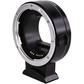 Foto&Tech EF-EOS R Mount Adapter, Auto-Focus Lens Mount Converter Compatible with EF EF-S Lens, EOS R R5 R6 R7 RP R8 Mirrorless Digital Camera Body and Red Digital Cinema Mount
