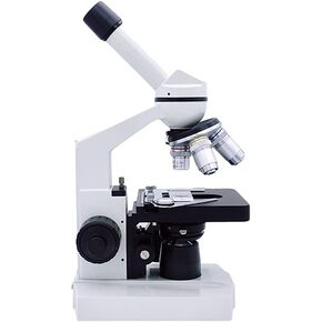 Microscope Compound Microscope 40X-400X Magnification LED Illumination with 10X Eyepiece for Adults Student Children
