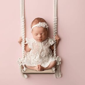 Baby Swing Chair Babies Furniture Photo Theme Props Newborn Photography Props Infants Photo Shooting Prop Accessories