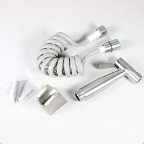 Full Toilet Spray Set - 304 Stainless SteelSprayer Shower Booster Spray Gun Woman wash Suit Toilet Companion Wall Mounted