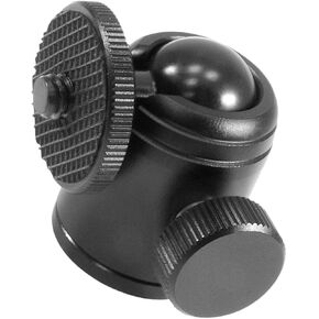 1 Set Metal Ball Head Tripod Mount Compact Camera Adapter for Secure Positioning for DSLR and Projector Use Durable Construction
