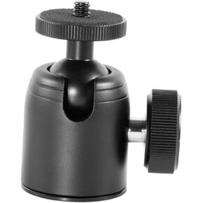 NUOBESTY 1 Set Rotating Ball Head Tripod Mount Lightweight Camera Tripod Attachment for DSLR and Compact Cameras Provides Stable Support for Photography