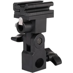 Camera Fill Light Tripod Head Metal Universal Flash Light Bracket Holder Fill Lamp Stand H Type (B Type) in Kuwait