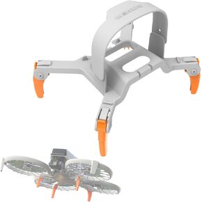 ساق التروس الهبوط ل DJI Flip Camera Accessories Expensible Extender Expensions تدعم قوس Gimbal (رمادي)