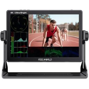 LUT11H 10.1 بوصة DSLR كاميرا الحقل مراقبة اليوم مخرج مخرج فيديو شاشة 2000nits Ultra مشرق HDR مراقبة 4K HDMI الإدخال والإخراج 1920x1200 IPS شاشة اللمس