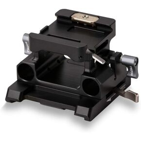 Tilta 15mm LWS Baseplate (Type II for Panasonic GH, Fuji XT3, Nikon Z6/Z7, Sony a6, Sony a7/a9, and Sharp 8K) - Black/TA-BSP2-15-B