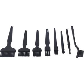 8Pcs Non Static Brushes Portable Plastic Handle ABS Electronics Computer Keyboard Cleaning Brush Kit for Laptop Keyboard Camera Small Space