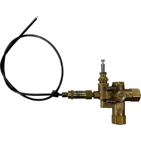 1/2 "NPT ، مدخل جانبي ، كل ذلك في صمام فحص تجريبي واحد التفريغ مع كابل التحكم في الخانق لضاغطات هواء الغاز 6.5hp كحد أقصى (140-175 رطل ، كابل التحكم في الخانق وتفريغه) صمام التفريغ)