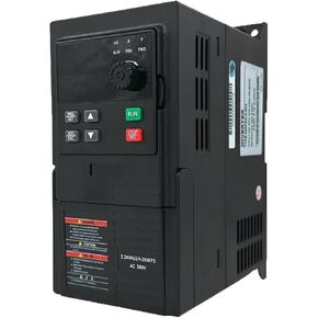 380V Variable Frequency Drive Converter Inverter 1.5/2.2/3/4/5.5KW 220v 3-Phase Motor Speed Controller(380V-1.5KW)