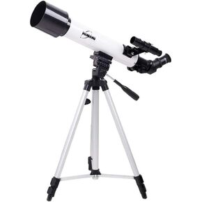 Space Astronomic Telescope, 500mm/60mm 250X HD Reflector Telescopes Monocular Telescopes with Tripod 2 Eyepieces forStar