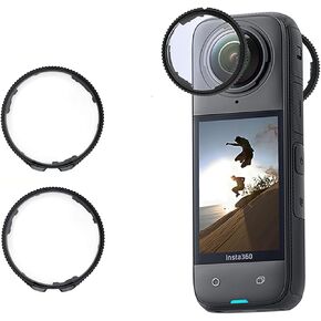 for Insta360 X5 Lens Guard, 9H hardness Glass Lens Guard for Insta360 X5 Premium Lens Protector Removable Protective Lens Cover for Insta 360 X5 Accessories