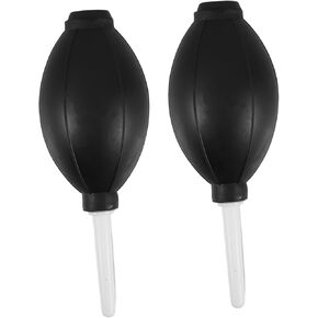 2pcs Rubber Air Blower Bulbs for Camera and Keyboard Cleaning Portable Dust Removal Tool for Electronics Lenses and Computers Ball Rod