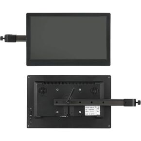 11.6" LCD IPS Displayer VGA HDMI Monitor 11.6 Inch Industrial + 33mm 25mm Microscope Stand Holder for Video Microscope Camera(Diameter 25mm)