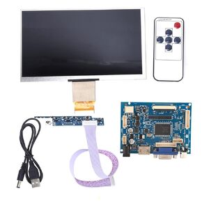 7 Inch LCD Touch Screen Display Panel, 1024 * 600 HDMI VGA Monitor Screen Kit for 3/2