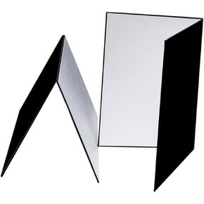 1Pc Photography Reflector Board Durable Cardboard for Still Life Product Photography Edged with Sides for Enhanced Lighting and Reflection
