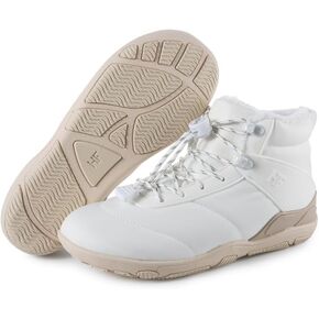 New HF Azura - Ergonomic Supportive Winter Barefoot Boots,Wide Toe Box, Minimalist Zero Drop Sole, Splash Proof and Breathable Upper Material Unisex