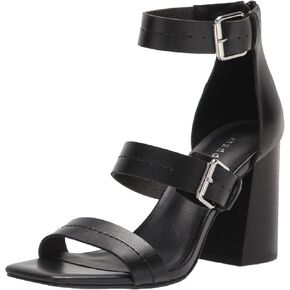 Madden Girl Women's Relay Heeled Sandal ، Black Paris ، 6.5