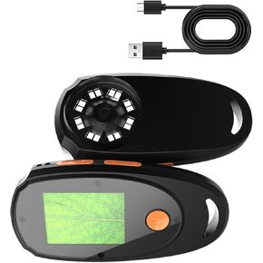 مجهر Type-C Handheld 2 "IPS HD Color Screen 178 ° View Angle 500x 2MP في الوقت الحقيقي الإخراج المستقر للكمبيوتر الشخصي