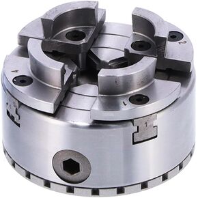 Woodw Lathe Chuck M40 4-Jaw Metal, SelfCentering 4in 4‑Jaw for 4 Jaw Metal, Nt Sealing Nce Accessories Woodworking Supporting Clamping and