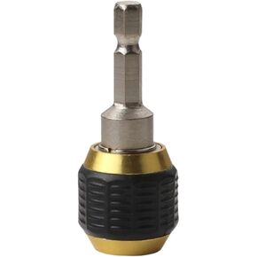 2pcs 50/60mm Drill Chuck Screwdriver Impact Driver Adapter Quick Change Keyless Drill Bit Chuck Hex Shank Adapter Converter Tool Chuck(60mm)