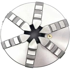 Lathe Chuck 6 Jaw Chuck 125mm Self-Centering Chuck Manual Metal Lathe Chuck K13-125 Machine Tool Accessory
