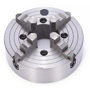 Lathe Chuck 200mm 4 Jaw Independent Chuck K72-200 Metal Lathe Chuck Scroll Chuck