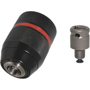 Metal Heavy Duty 1.5-13mm Keyless Drill Chuck Hex Shank/SDS/Socket Square Female Adaptor Metal Drill Chuck Converter Chuck(Styled)