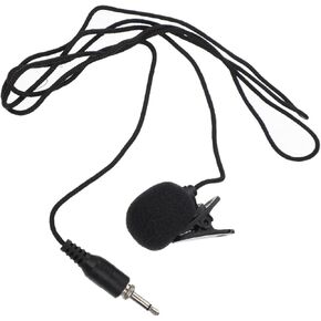 TOYANDONA Lapel Microphone Clip Mic for Smartphones Tablets Computers Portable Lavalier Mic with Compatibility Lightweight Design Durability for Video Recording