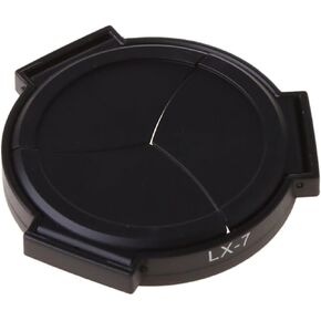 واقي غطاء غطاء العدسة لكاميرا Panasonic DMC-LX7 LX-7 ، غطاء العدسة القابلة للسحب تلقائيًا