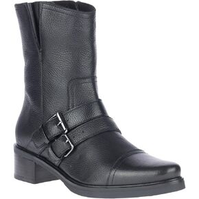 HARLEY-DAVIDSON FOOTWEAR Women's Jerilynn Double Buckle Motorcycle Boot