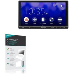 BoxWave Screen Protector Compatible with Sony XAV-AX7000 - ClearTouch Crystal Privacy (2-Pack), Privacy Screen Protector Flexible Film Clear
