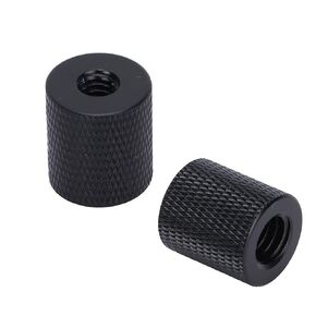 3/8 Inch Female to Female Thread Adapter Screw Converter Coupling Aluminum Alloy for Tripod Monopod Light Stand