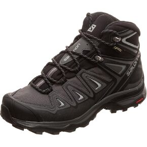 Salomon - X Ultra 3 Mid GTX W - 404756 - Color: Grey-Black - Size: 8.5