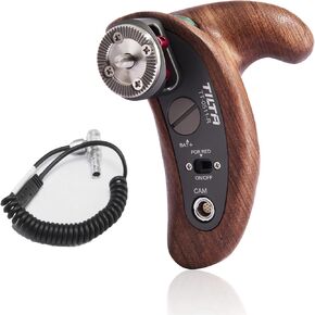 Tilta TT-0511-R Right Side Wooden Handgrip REC Trigger with Control Buttons for Sony A7 Series cage