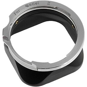Fotodiox Pro Replacement Metal Lens Hood Compatible with Rollei Bay II (B2) f3.5 TLR Camera - Fits Twin Lens Bay II Mount, Carl Zeiss JENA Tessar 3.5 Lens