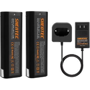 Shentec 4000mAh 6V Battery Compatible with Paslode 404717 B20544E BCPAS-404717 404400 900400 900420 900600 901000 902000 B20720 CF-325 IM200 F18 IM250 IM250A IM350A IM350CT PS604N, Ni-MH