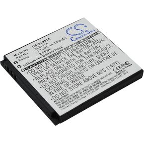 3.7V Battery Replacement for Samsung SLB-07A ST50, ST500, ST550, ST600, TL100, TL205, TL210, TL220, TL225, TTL-20